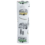 Bambusowe sztućce w etui - Leśna wycieczka