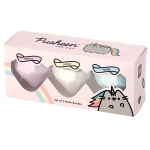Zestaw 3 kuli do kąpieli Pusheen