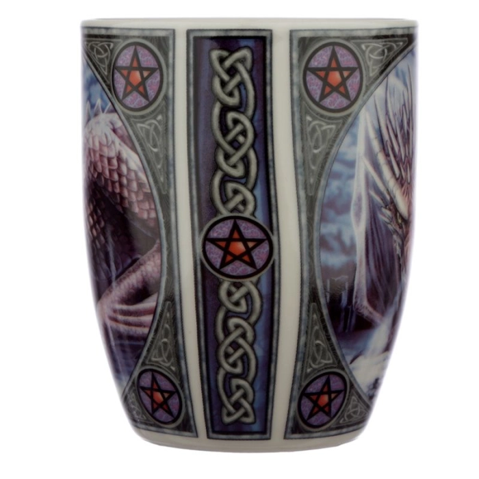 Kubek porcelanowy Smok i wilk- Lisa Parker