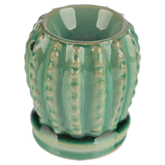 Ceramiczny kominek do olejków zapachowych kaktus