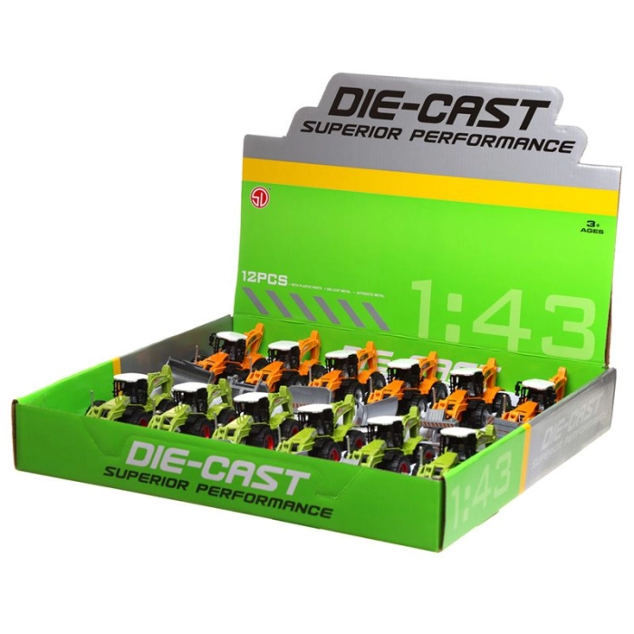 Die Cast excavator in 1:43 scale