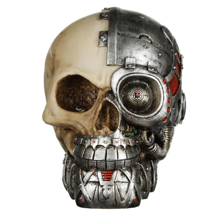 Figurka czaszka Steam Punk - dekoracja