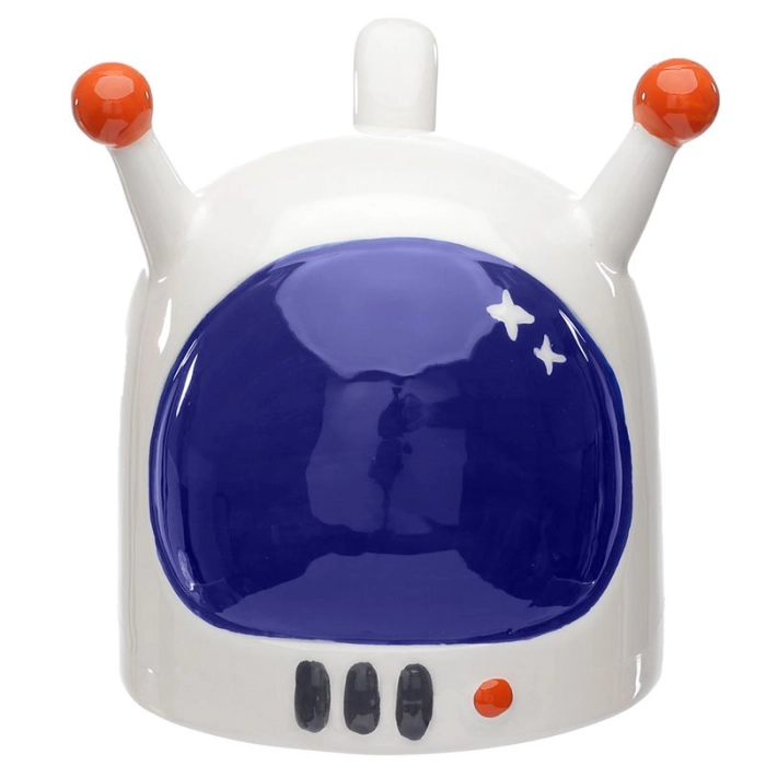 Odwrócony kubek Hełm astronauty - ceramika