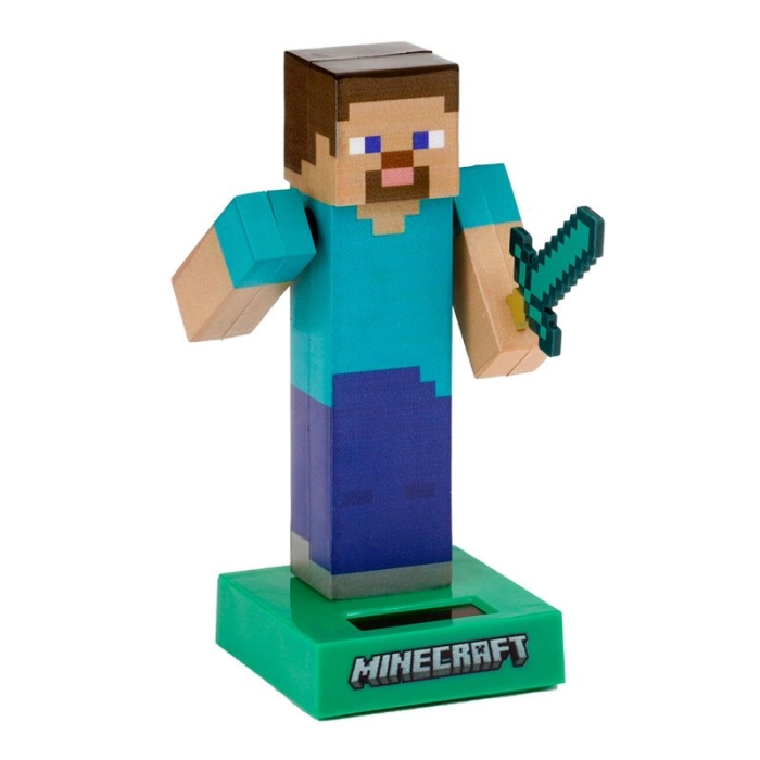 Zabawka solarna – Minecraft Steve