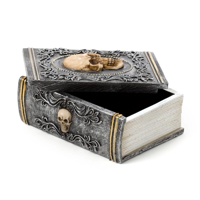 Casket - Book with a skull