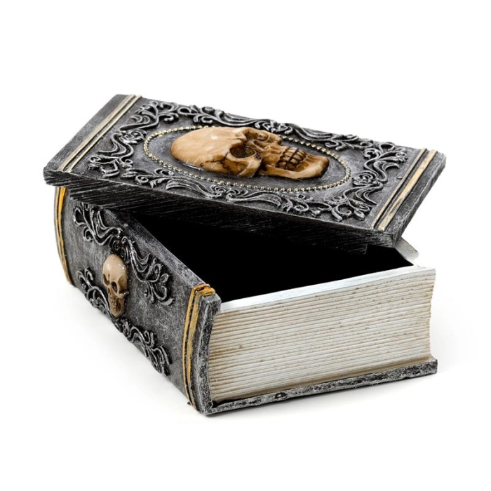 Casket - Book with a skull