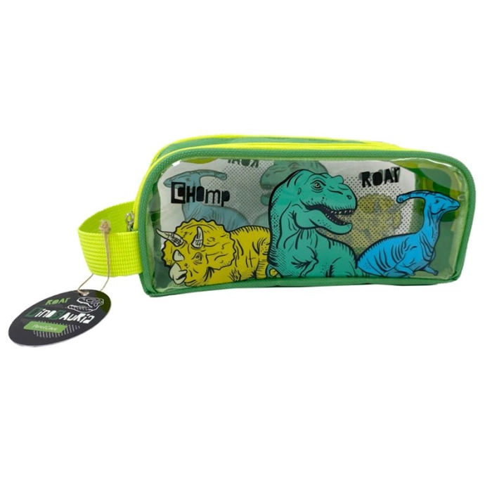 Průhledný penál - Dinosauři