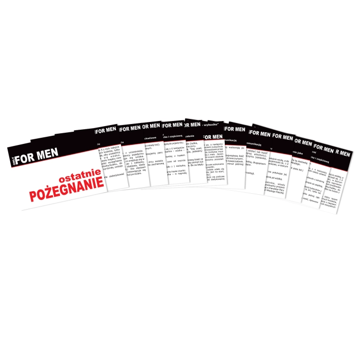 Gra towarzyska na wieczór kawalerski - Ostatnie pożegnanie