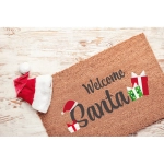 Wycieraczka Welcome Santa - Witaj Święty Mikołaju!