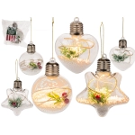 LED Christmas tree pendant - bauble