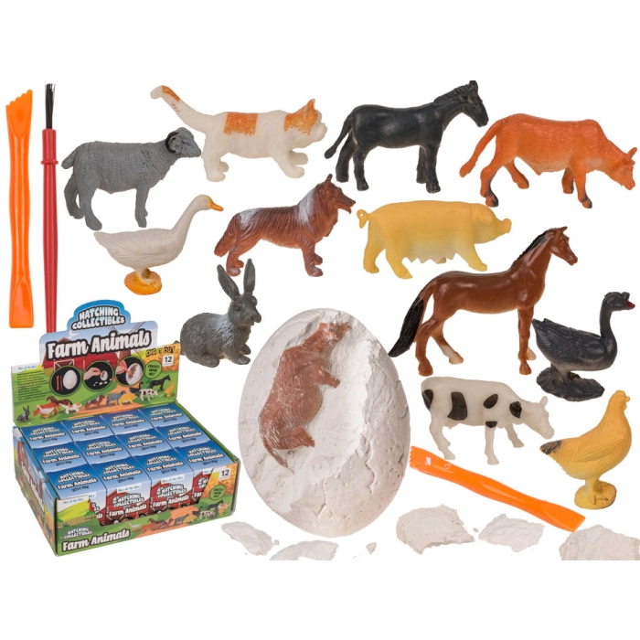 Archeologická sada 'Farm Animals' - Vykopajte si dobrodružstvo!