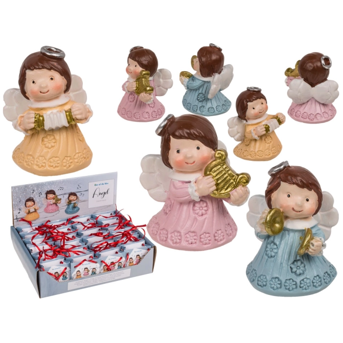 Figur eines Engels in einer Tasche