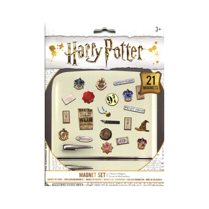 Magnesy Harry Potter 21 sztuk - produkt licencyjny