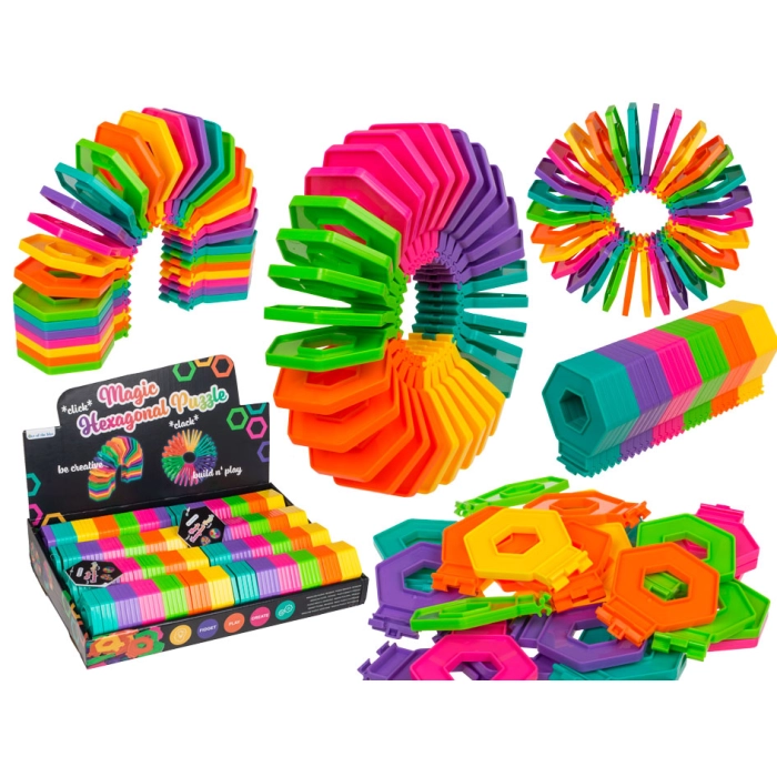 Magiczne puzzle 3D - Heksagonal