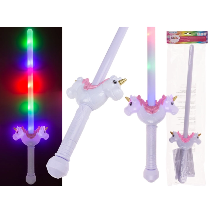 Miecz LED jednorożec - XXL
