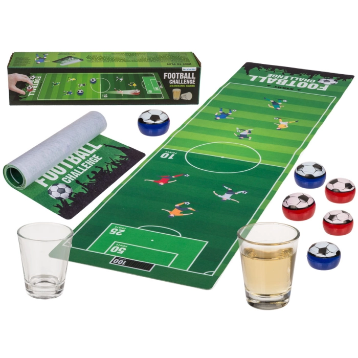 Gra imprezowa z kieliszkami - Football challenge