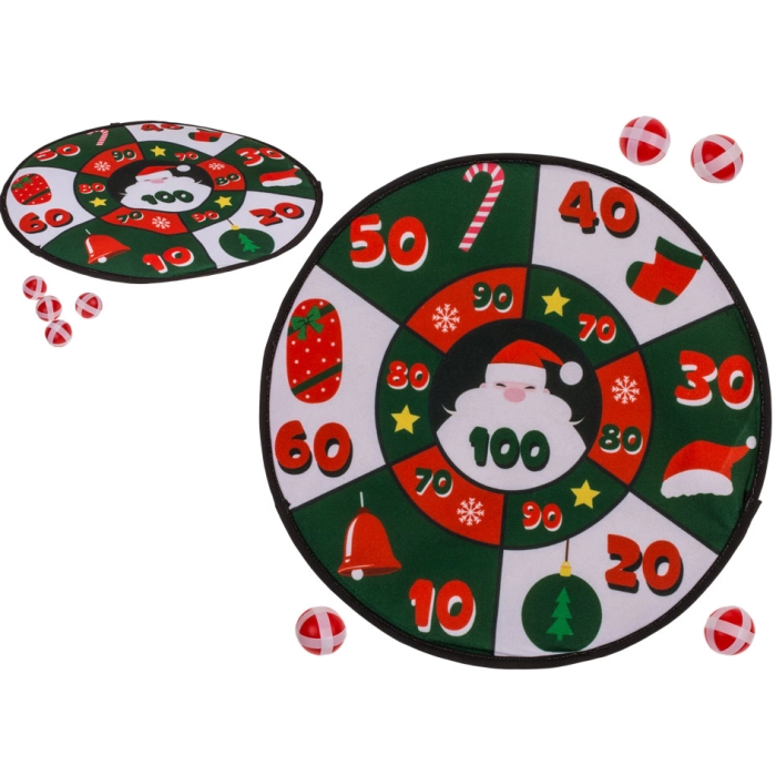 Gra Dart Boże Narodzenie - tarcza średnica 35 cm