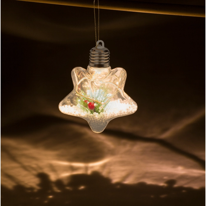 LED Christmas tree pendant - bauble