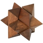 Łamigłówki Mini Wooden Puzzle - mix wzorów