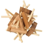 Bamboo Puzzle Triangle