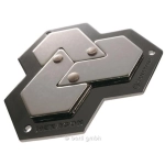 Hanayama Huzzle Cast Hexagon - łamigłówka poziom 4/6