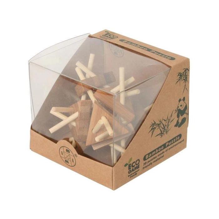 Bamboo Puzzle Triangle