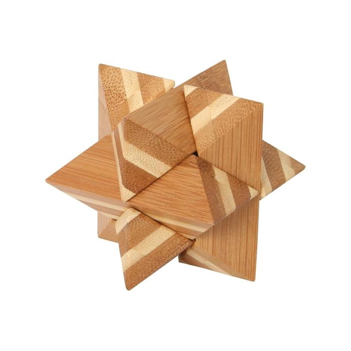 Bamboo Puzzle Star