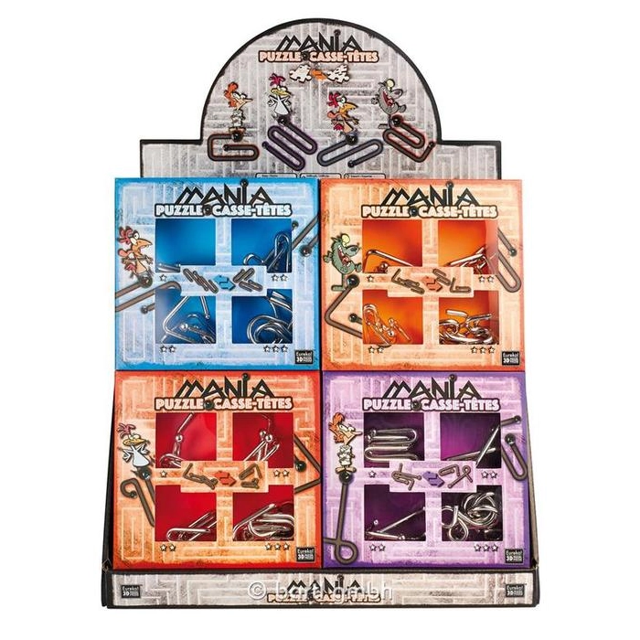 Casse-Tetes - Set of 4 Puzzles