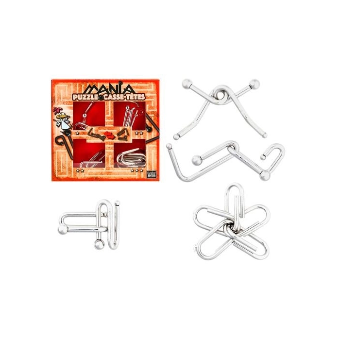 Casse-Tetes - Set of 4 Puzzles
