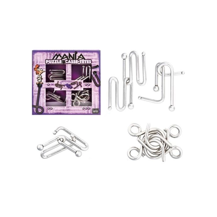 Casse-Tetes - Set of 4 Puzzles