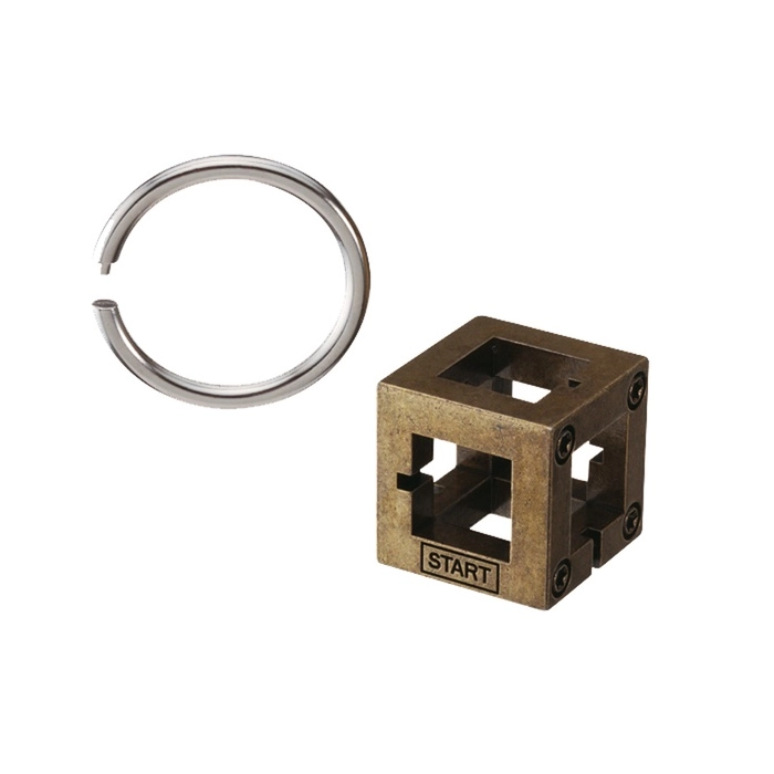 Hanayama Huzzle Cast Box - úroveň puzzle 2/6