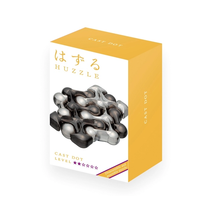 Hanayama Huzzle Cast Dot - úroveň puzzle 2/6
