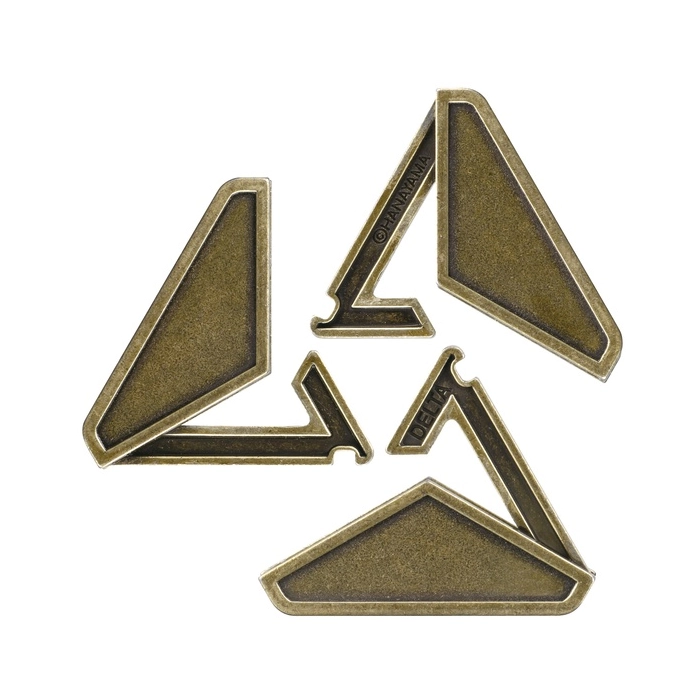 Hanayama Huzzle Cast Delta- level 3/6 puzzle