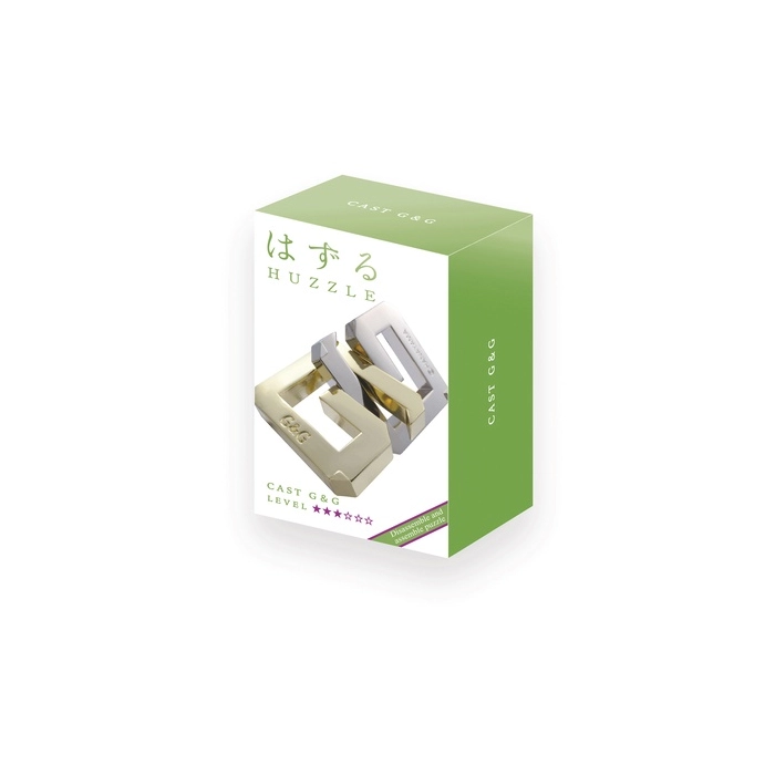 Hanayama Huzzle Cast G&G - łamigłówka poziom 3/6