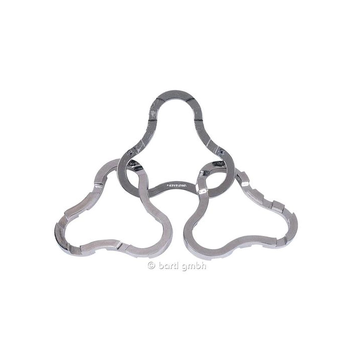 Hanayama Huzzle Cast Coaster - úroveň puzzle 4/6