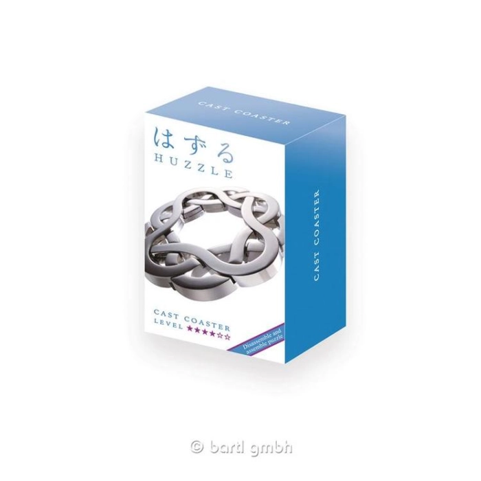 Hanayama Huzzle Cast Coaster - úroveň puzzle 4/6
