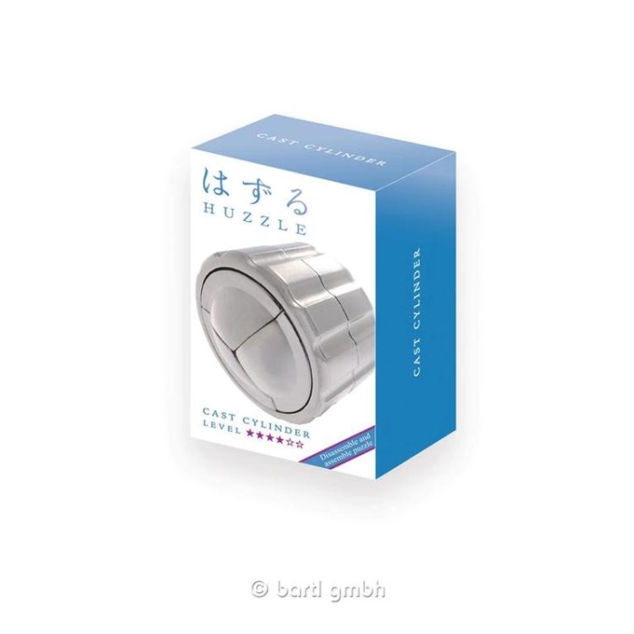 Hanayama Huzzle Cast Cylinder - úroveň puzzle 4/6