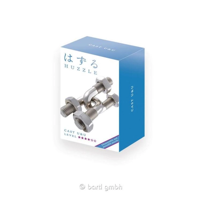 Hanayama Huzzle Cast U&U - łamigłówka poziom 4/6