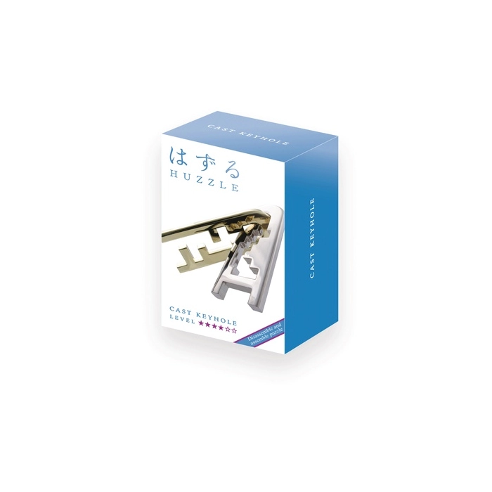 Hanayama Huzzle Cast Keyhole - úroveň puzzle 4/6