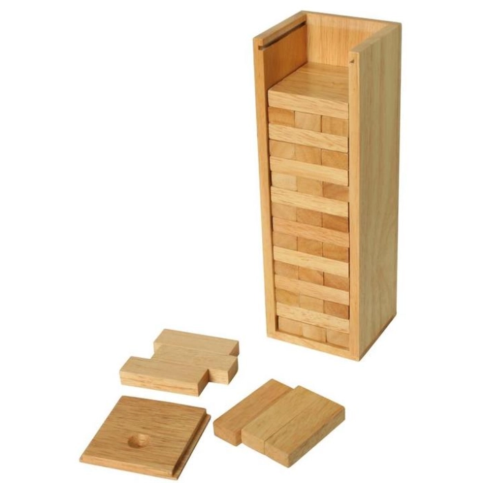 Stacking Tower - with a Wooden Box