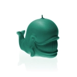 Whale Candle - Pearl Turquoise