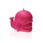 Whale Candle - Pearl Dark Pink