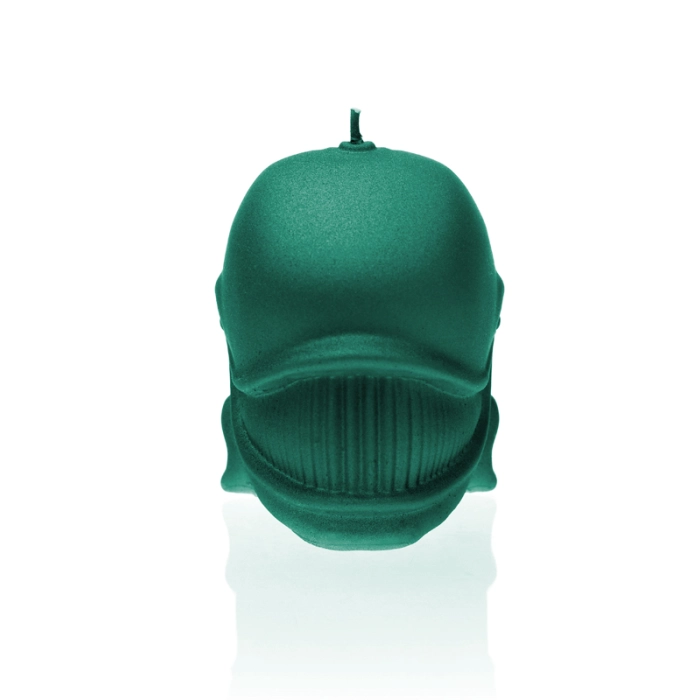 Whale Candle - Pearl Turquoise