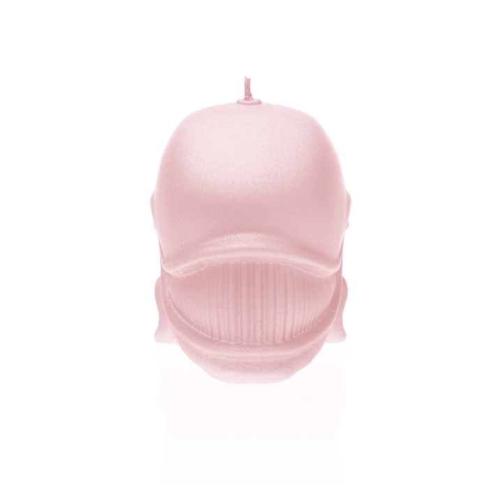 Whale Candle - Pearl Light Pink