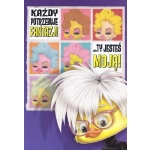 Karnet okolicznościowy B6 Funny Duck z kopertą