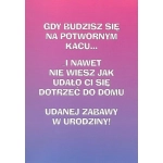 Karnet okolicznościowy z kopertą
