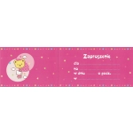 Zaproszenie na imprezkę Hello Kitty - 10 sztuk - PROMOCJA!!!