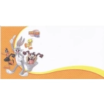 Zaproszenie Looney Tunes - 1 urodzinki - 10 sztuk - PROMOCJA!!!