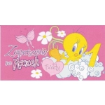 Zaproszenie Looney Tunes - 1 urodzinki - 10 sztuk - PROMOCJA!!!