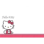 Karnet Hello Kitty z kopertą